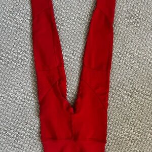 Red Alphalete Leggings